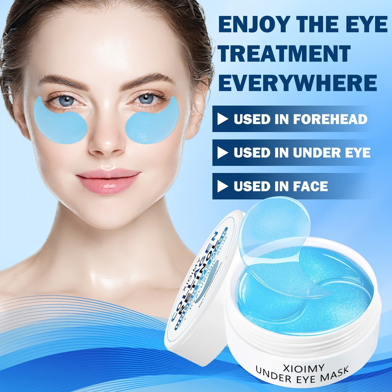 Collagen & Retinol Eye Renewal Patches (60pcs)