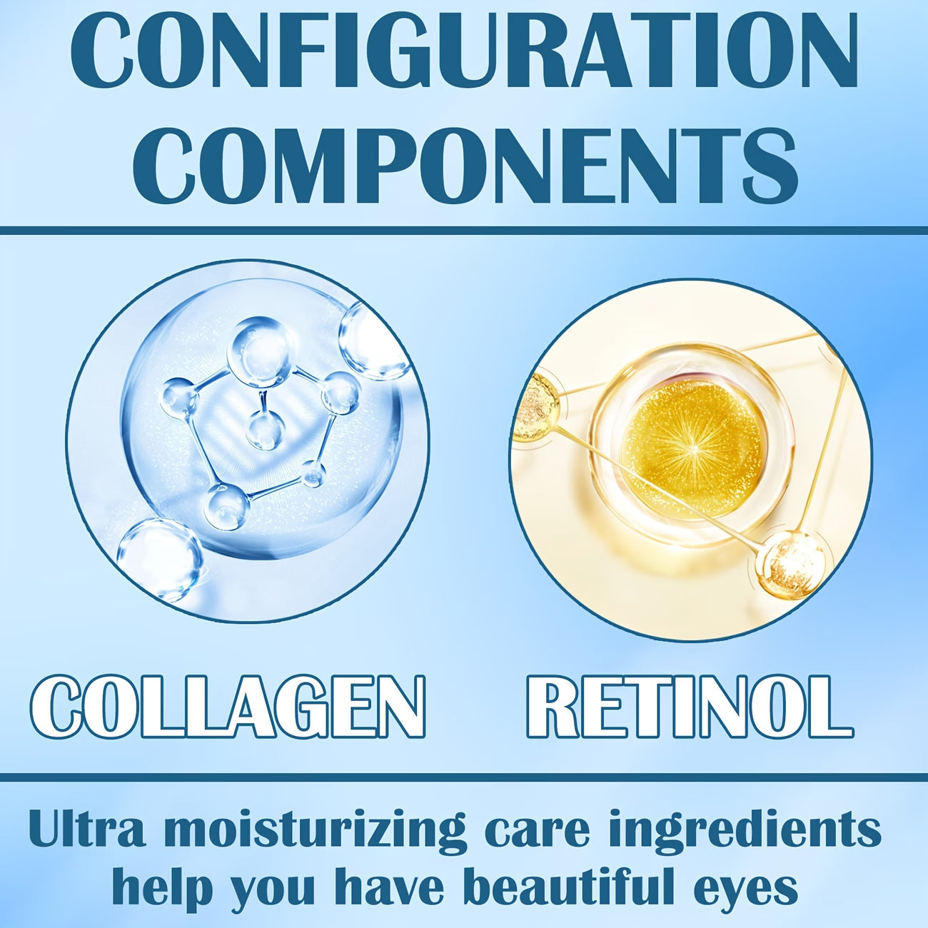 Collagen & Retinol Eye Renewal Patches (60pcs)