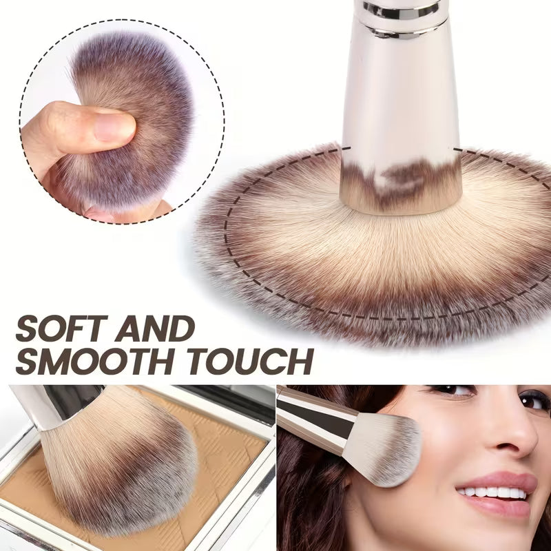 MAANGE 20-Piece Professional Makeup Brush Set – Ultra-Soft Brushes, Beauty Sponge & Luxury Velvet Travel Bag